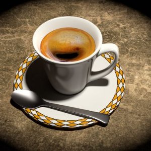 Kawa na Spodku z Łyżeczką