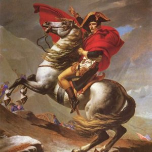 Napoleon przekraczający Alpy